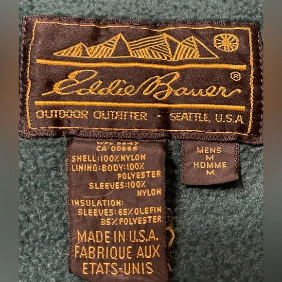Eddie Bauer outdoor outfitter jacket. Size M - Picture 3 of 6